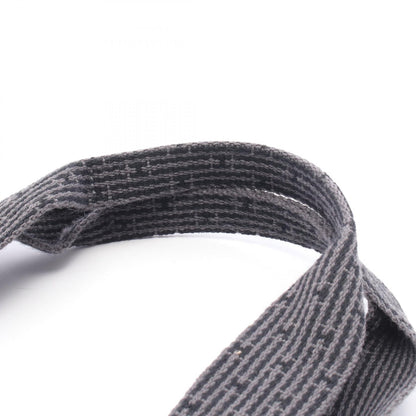 HERMES Herline Nylon Canvas Bag Gray