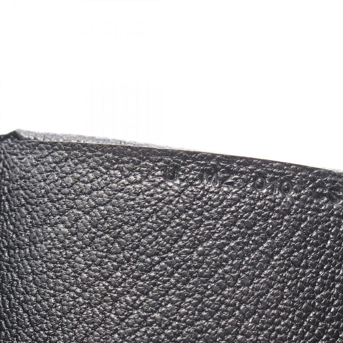 HERMES Calvi Duo Chevre Case U-Stamp