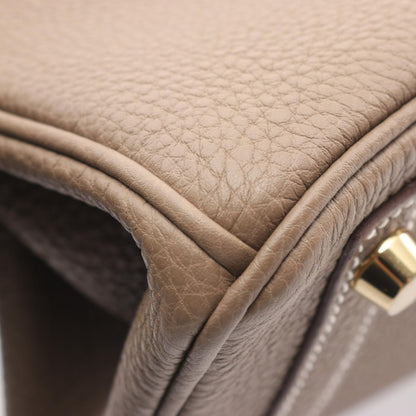 HERMES Birkin 25 Togo Leather Handle Bag