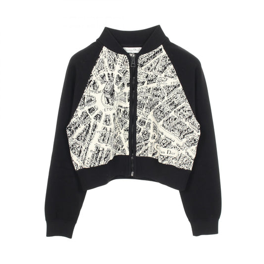 Dior Plan de Paris Cropped Jacket Black Size F36