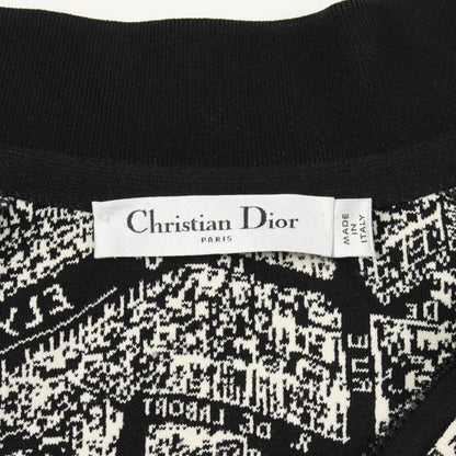 Dior Plan de Paris Cropped Jacket Black Size F36