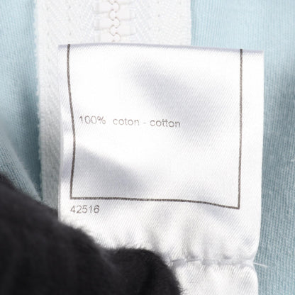 CHANEL 03P Sportline Cotton Hoodie - White Size 38