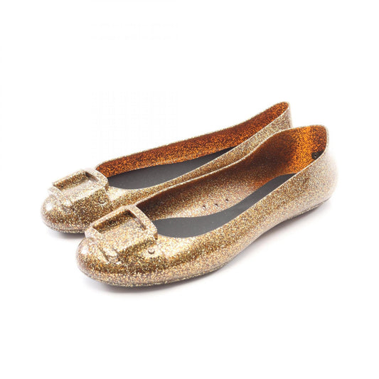 JIMMY CHOO Glitter Pumps Gold Size 38