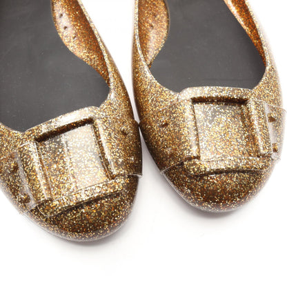 JIMMY CHOO Glitter Pumps Gold Size 38