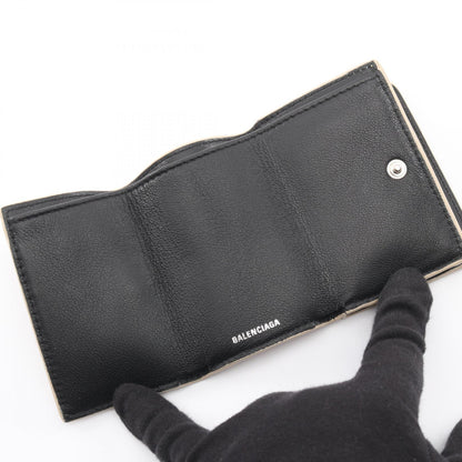 BALENCIAGA EVERYDAY MINI Leather Wallet