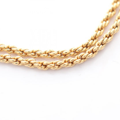 Dior CD Logo Gold Plated Necklace