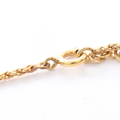 Dior CD Logo Gold Plated Necklace