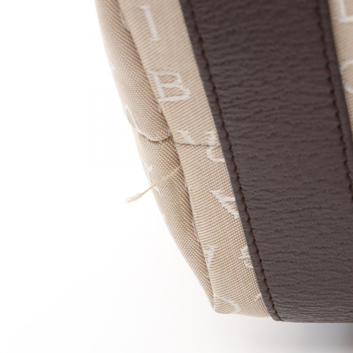 BVLGARI Logomania Canvas Leather - Beige Tote
