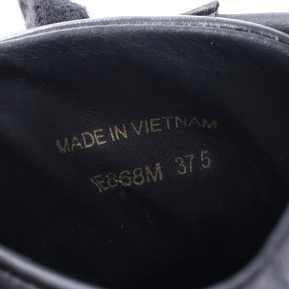 PRADA Triangle Logo Leather Sneakers Size 37.5