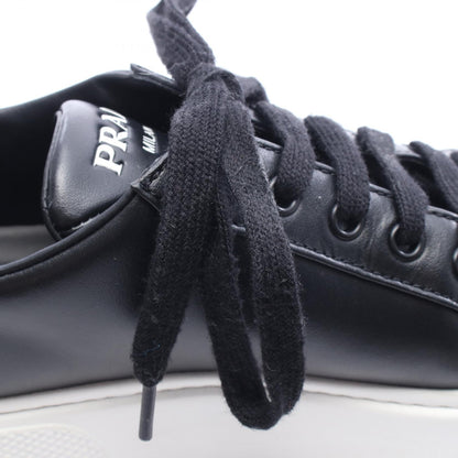 PRADA Triangle Logo Leather Sneakers Size 37.5
