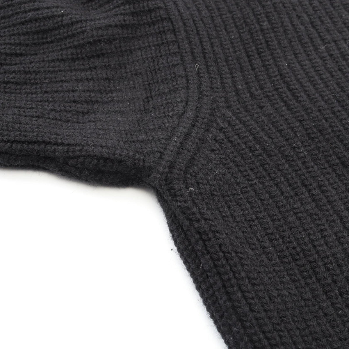CELINE Oversize Rib Logo Wool Sweater Size M