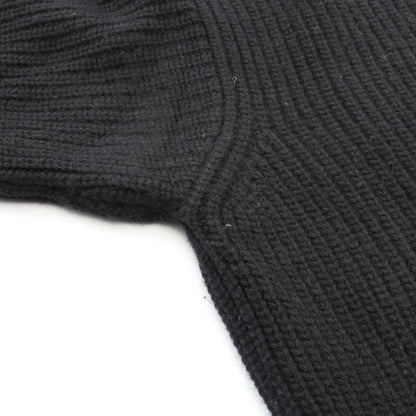 CELINE Oversize Rib Logo Wool Sweater Size M