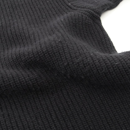 CELINE Oversize Rib Logo Wool Sweater Size M