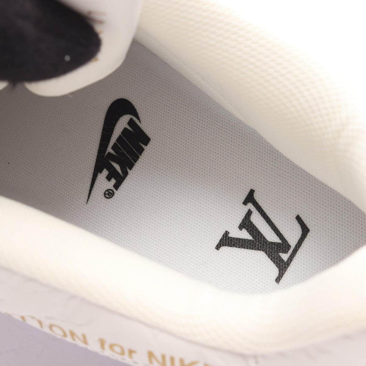 LOUIS VUITTON x NIKE Air Force 1 Monogram Sneakers Size UK 7