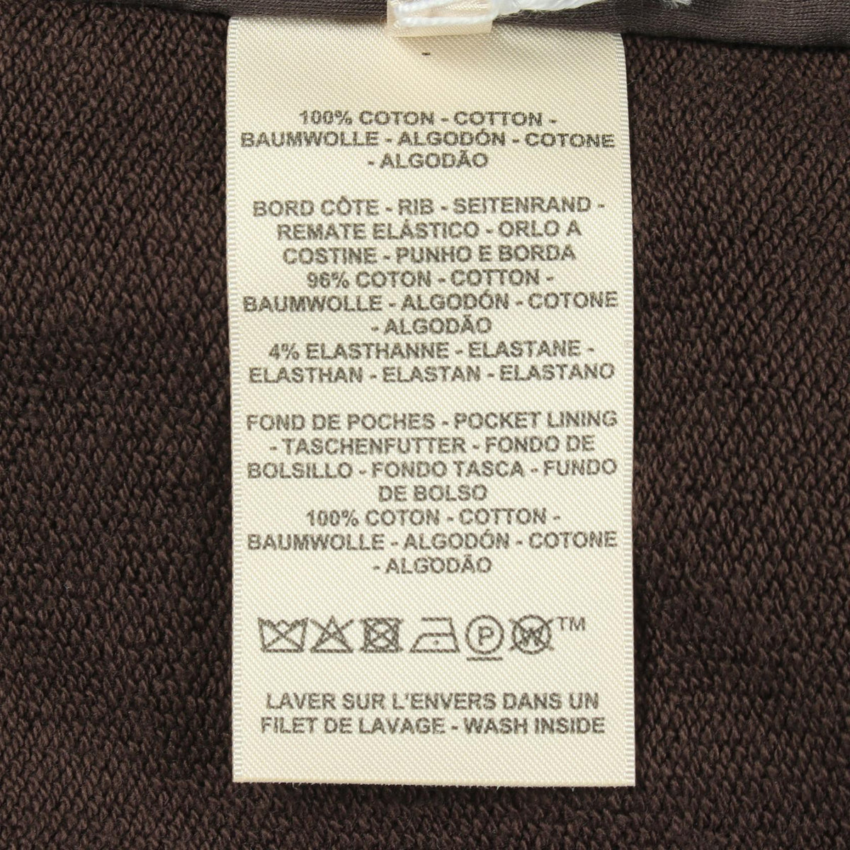HERMES Coaching Remix Cotton Jacket Size 38