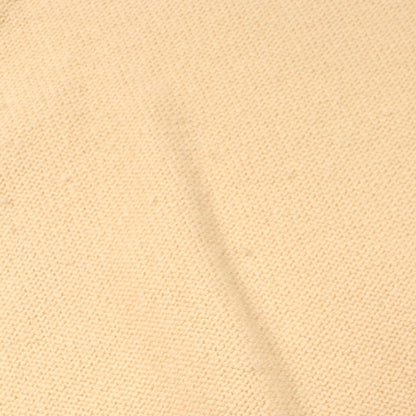 CHANEL CC Button Long Cashmere Cardigan Beige Size 34
