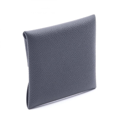 HERMES Black Bastia Veau Epsom Coin Case