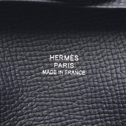 HERMES Black Bastia Veau Epsom Coin Case