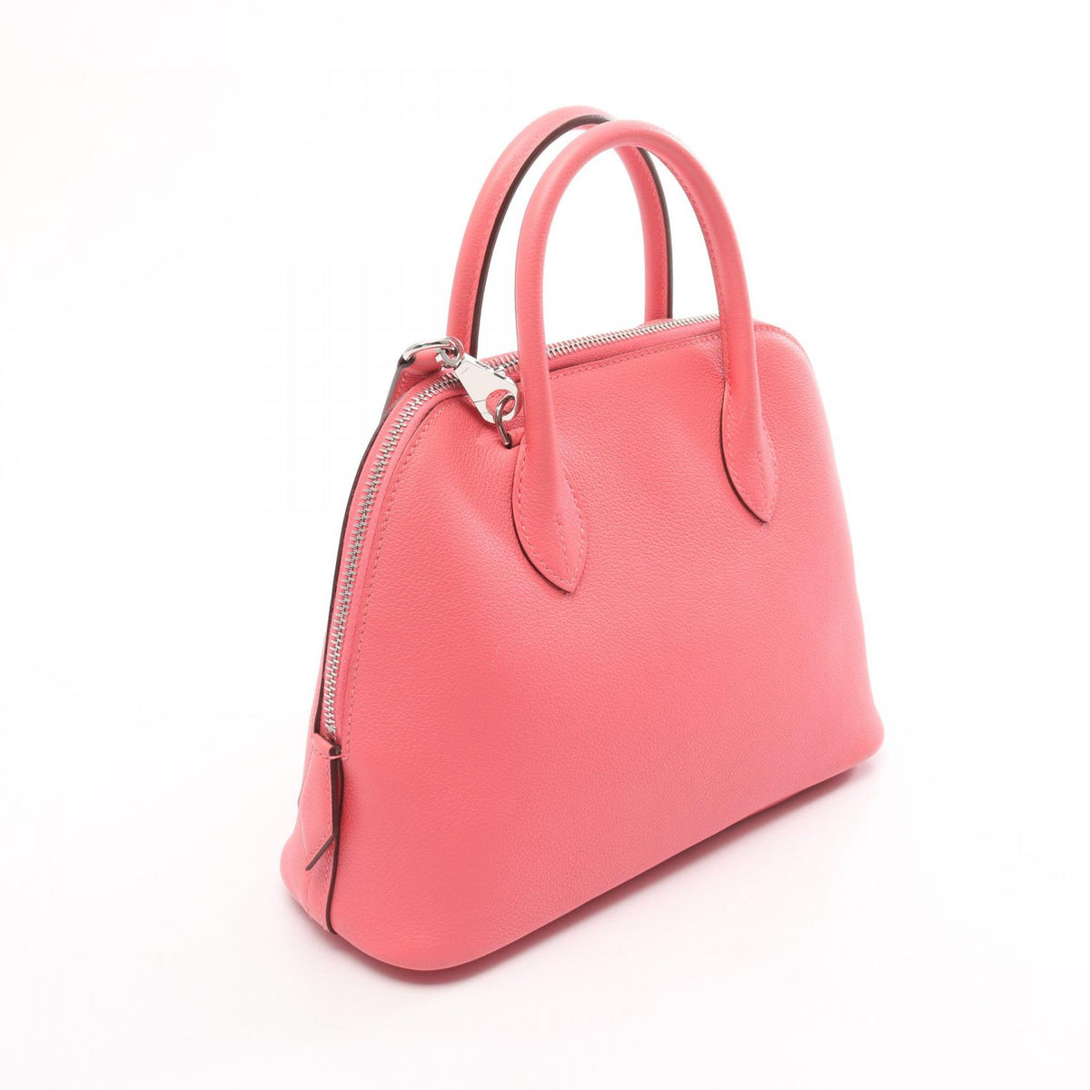 HERMES Rose Azalee Evercolor 2-Way Handbag