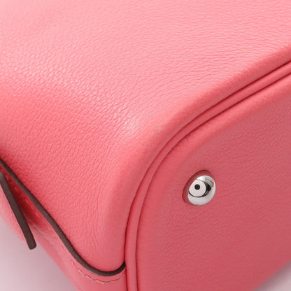 HERMES Rose Azalee Evercolor 2-Way Handbag