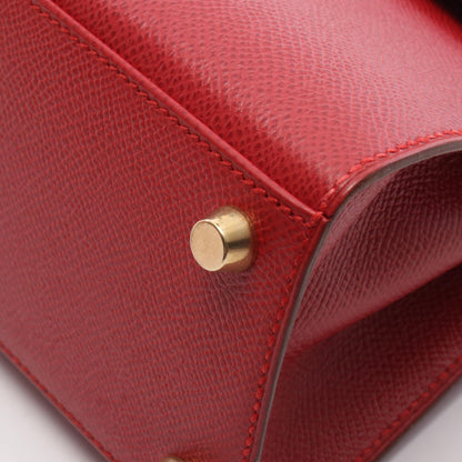 HERMES Mini Sellier Courchevel Handbag