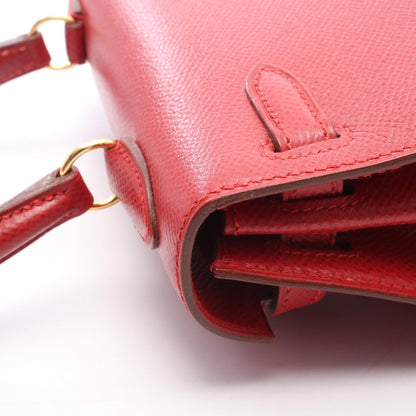 HERMES Mini Sellier Courchevel Handbag