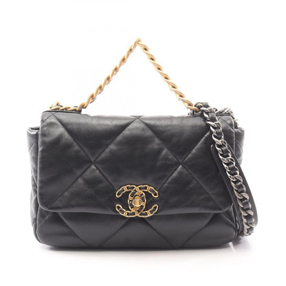 CHANEL 19 Matelassé Mixed 2-Way Bag