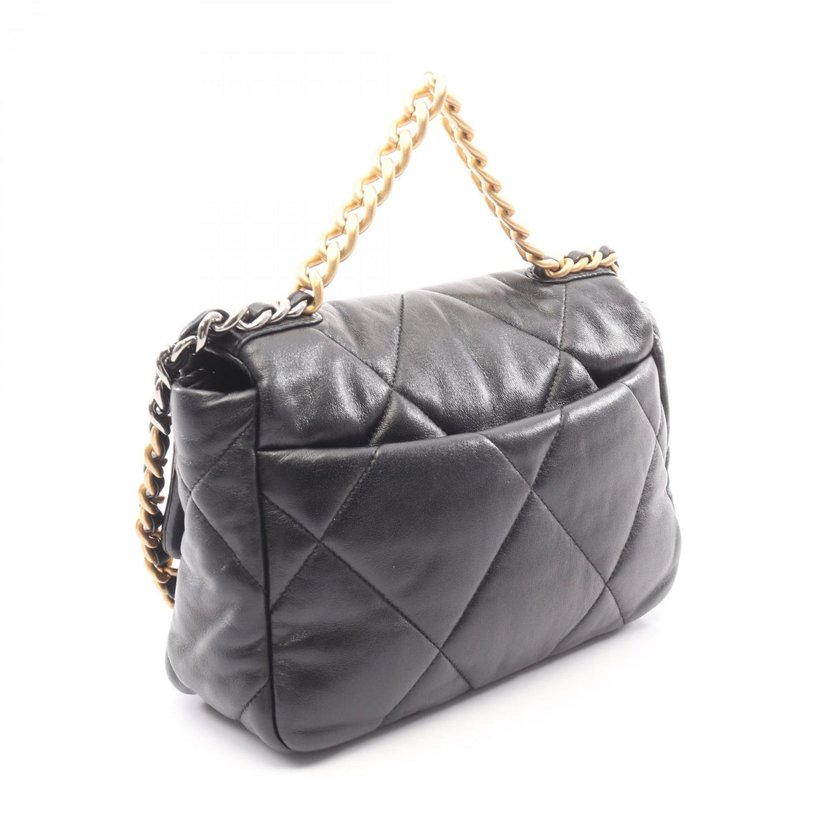 CHANEL 19 Matelassé Mixed 2-Way Bag