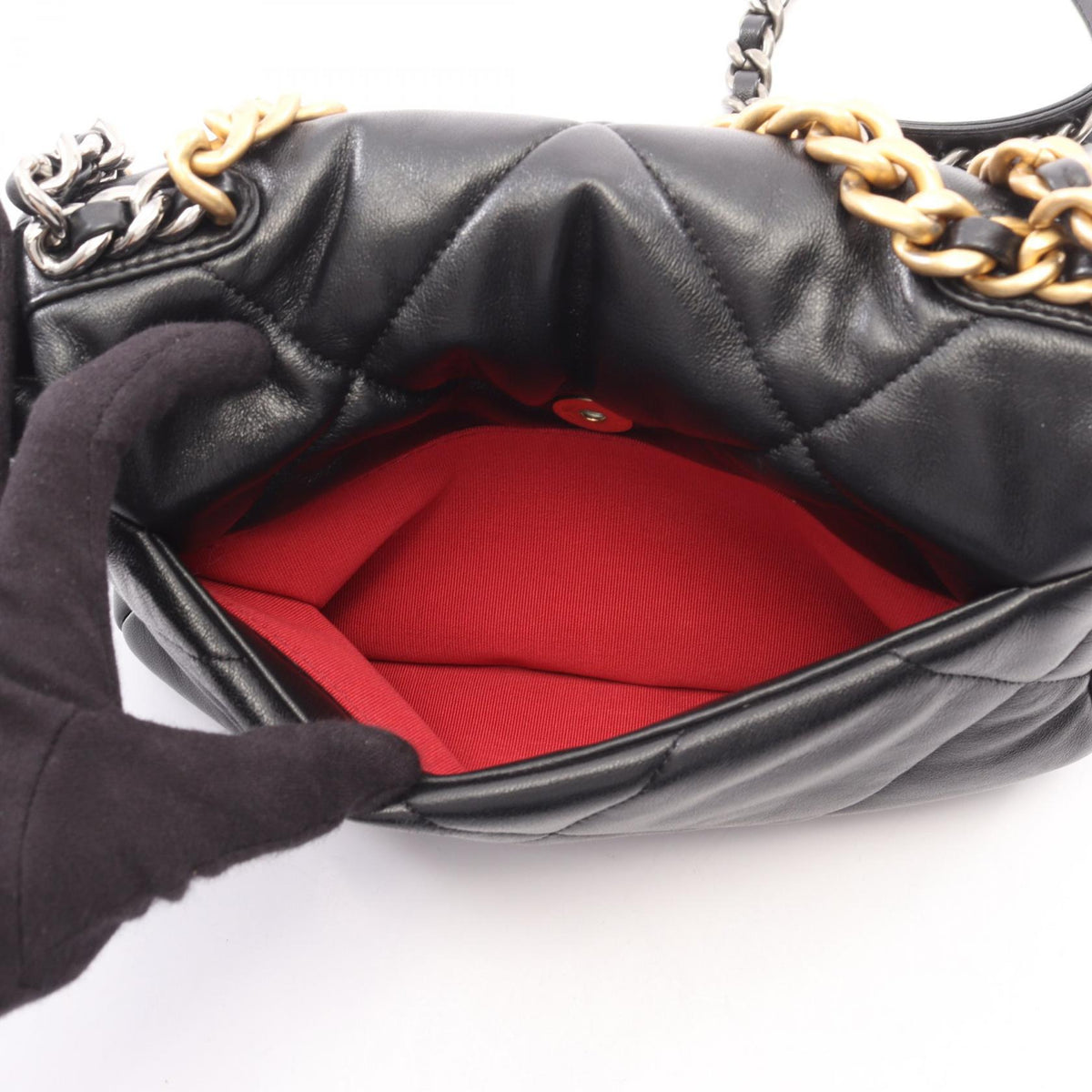 CHANEL 19 Matelassé Mixed 2-Way Bag