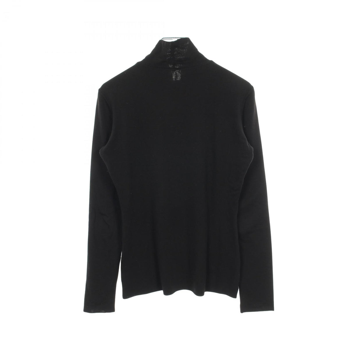 THE ROW Tencel Turtleneck Long Sleeve Top Black Size XS