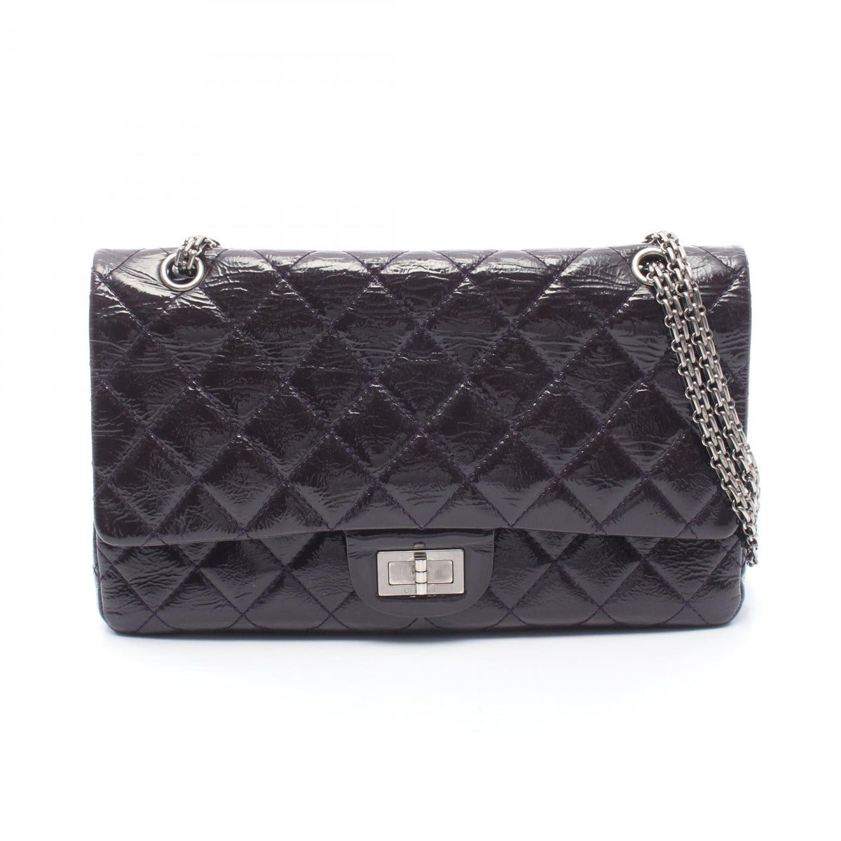 CHANEL 2.55 Matelasse Maxi W Shoulder Bag