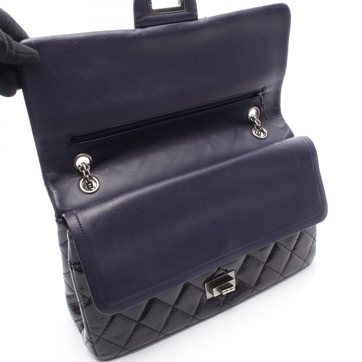CHANEL 2.55 Matelasse Maxi W Shoulder Bag