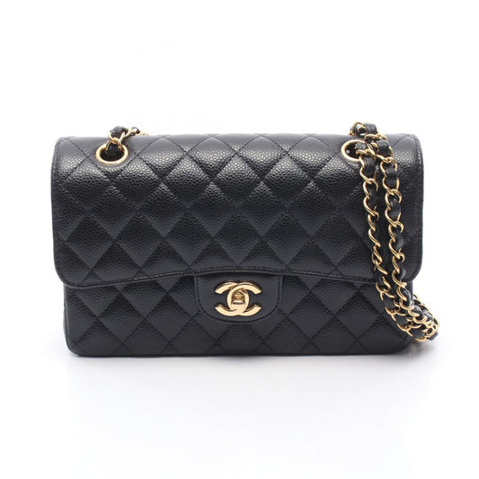 CHANEL Matelassé W Flap Shoulder Bag