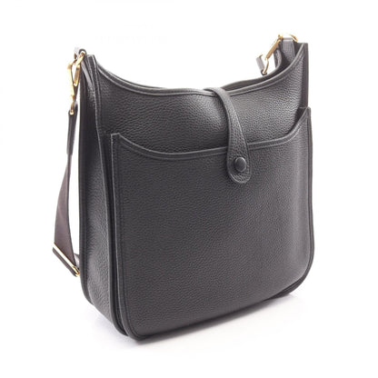 HERMES Evelyne III PM Taurillon Bag Black