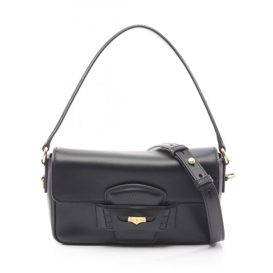 Miu Miu CRM FINE CALF Penny Bag Black