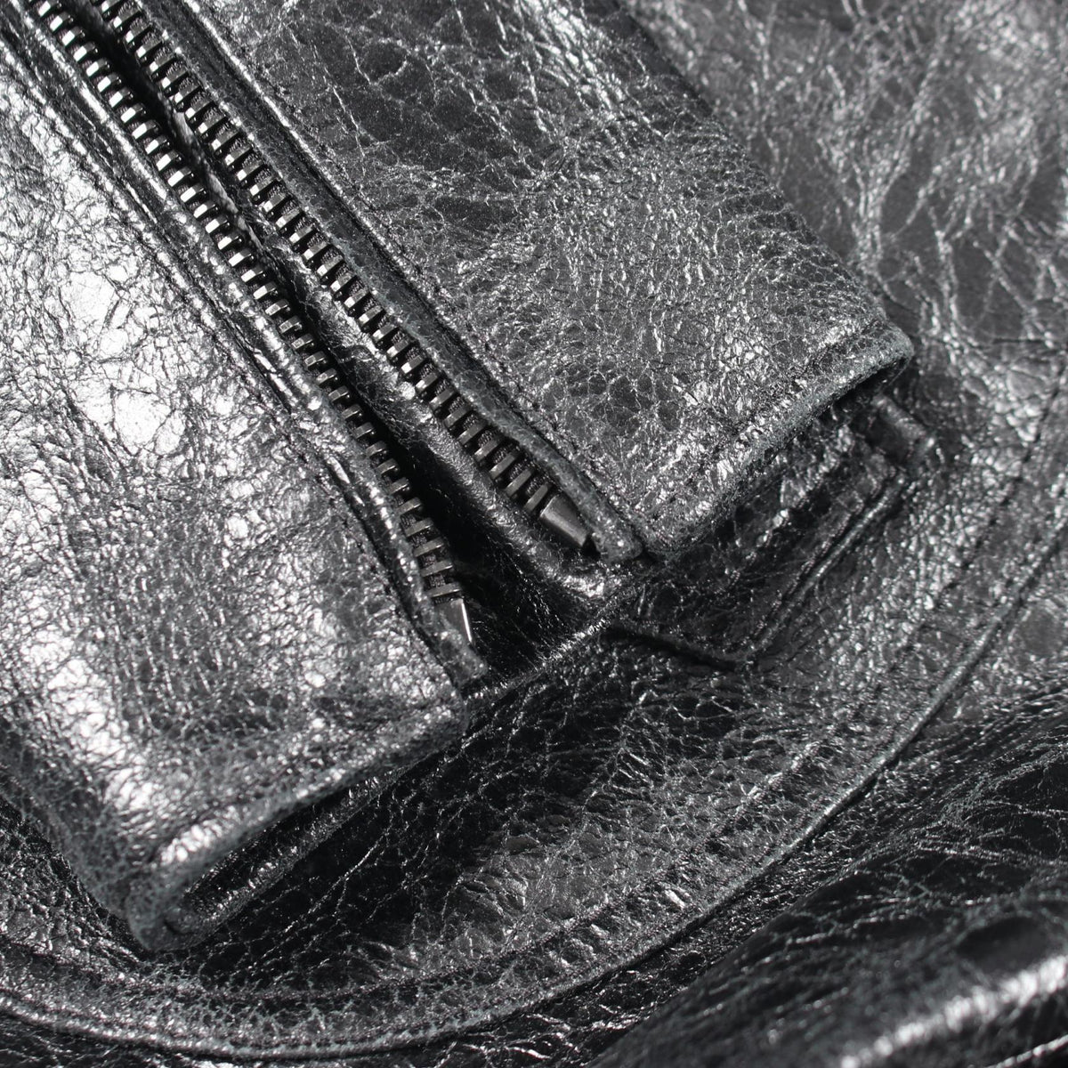 Dior Leather Riders Jacket Black Size 36