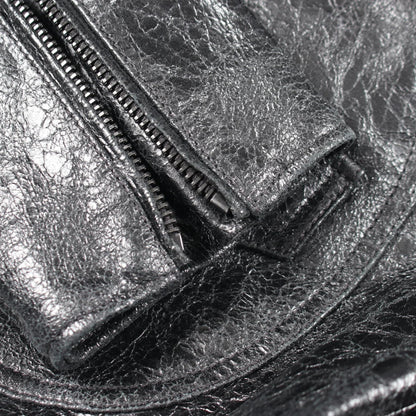 Dior Leather Riders Jacket Black Size 36