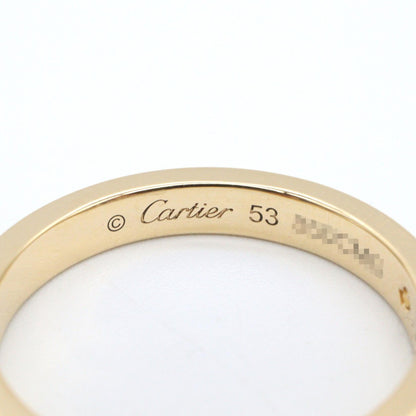 CARTIER C de Cartier K18 Diamond Ring Size JP 11.5