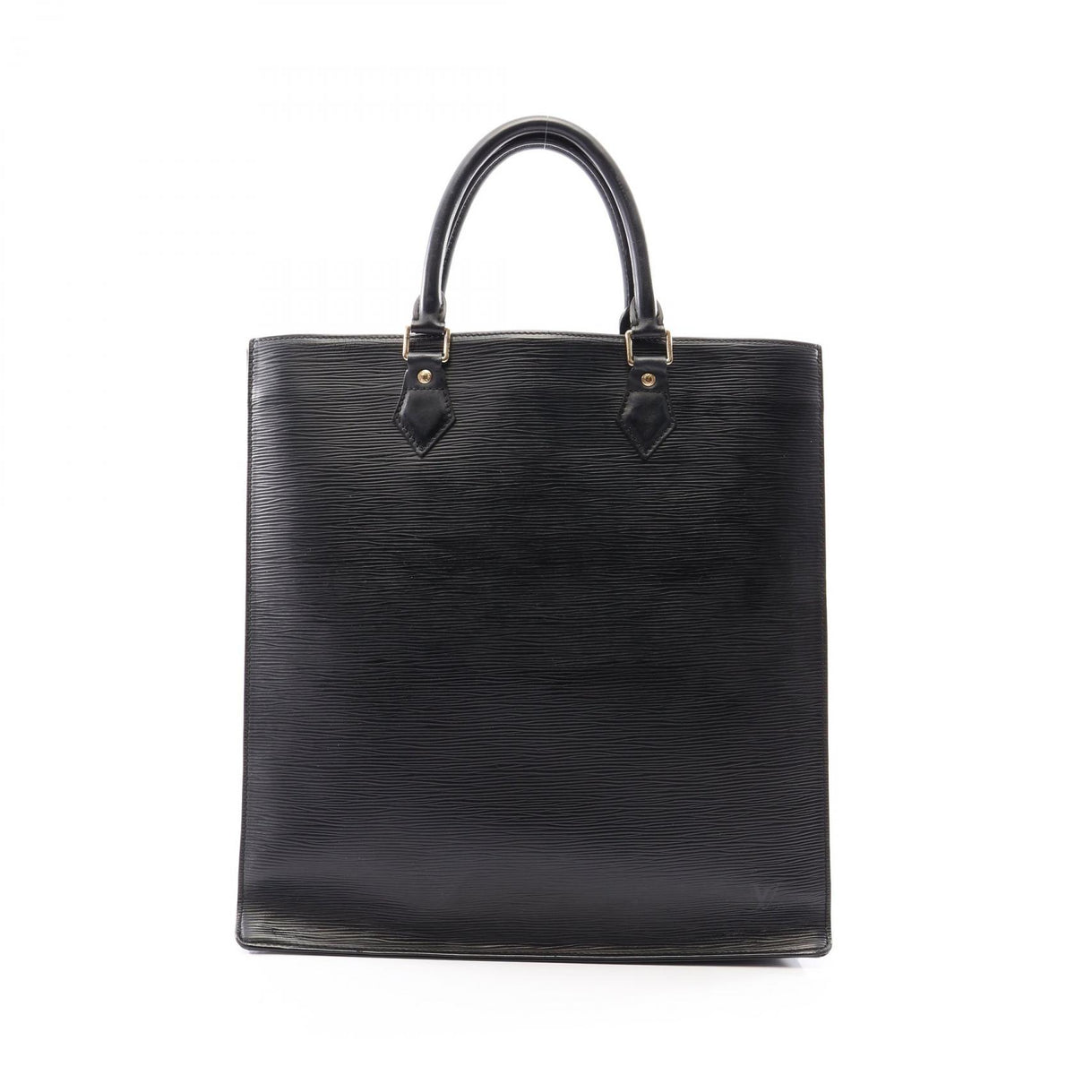 LOUIS VUITTON Sac Plat Epi Leather - Black Tote