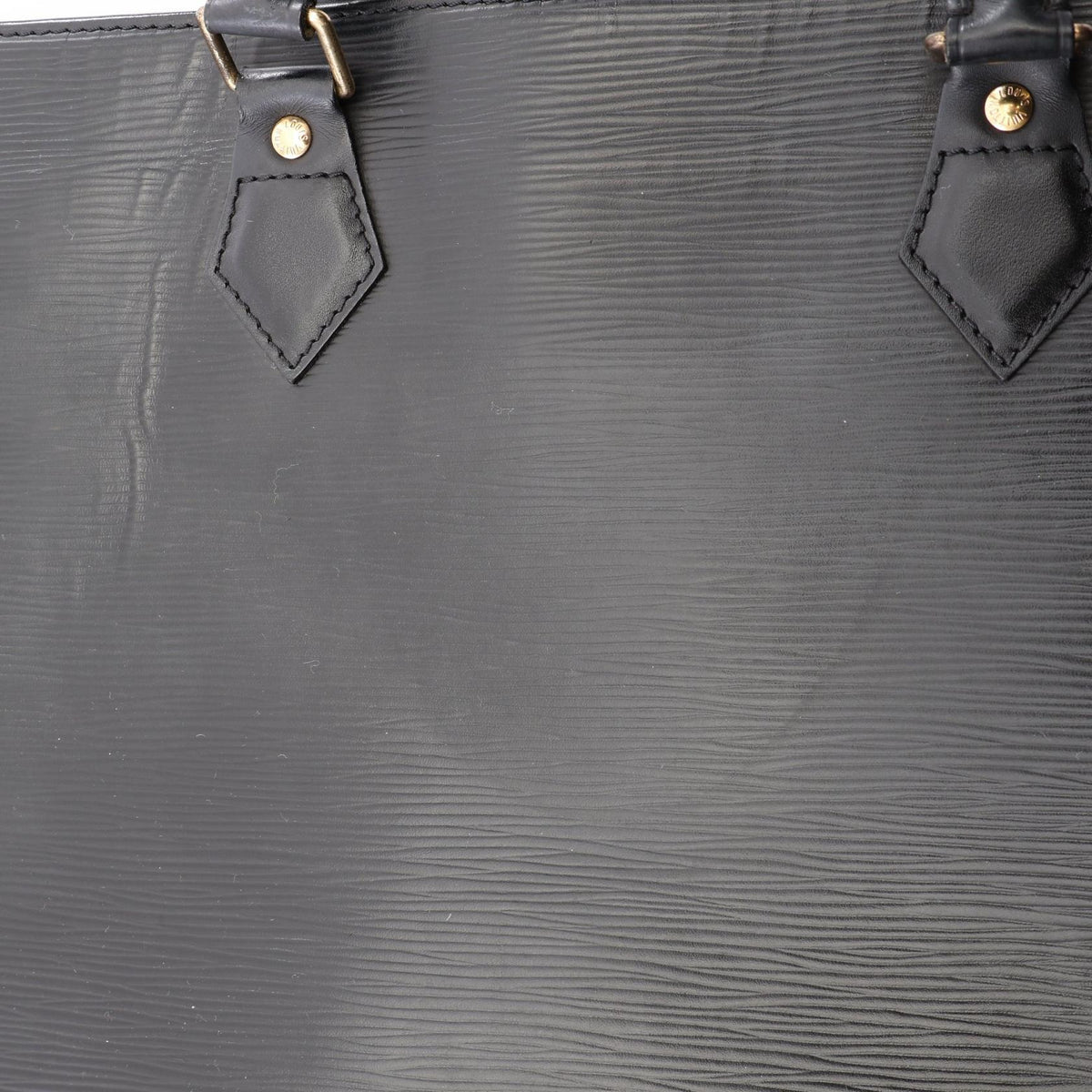 LOUIS VUITTON Sac Plat Epi Leather - Black Tote
