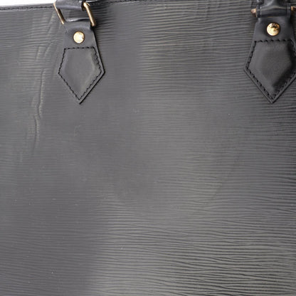 LOUIS VUITTON Sac Plat Epi Leather - Black Tote