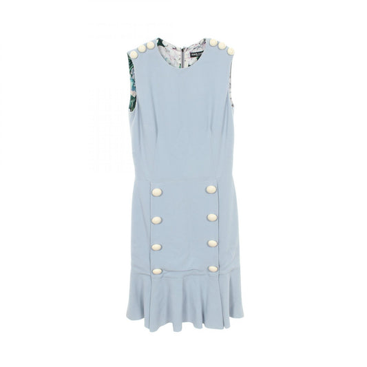 DOLCE & GABBANA Floral Sleeveless Rayon Midi Dress Size 40