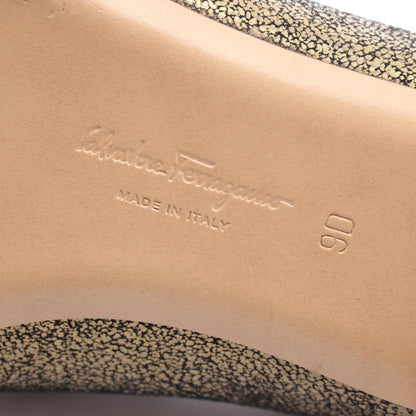 Salvatore Ferragamo LANA Gancini Leather Loafers Size US 9