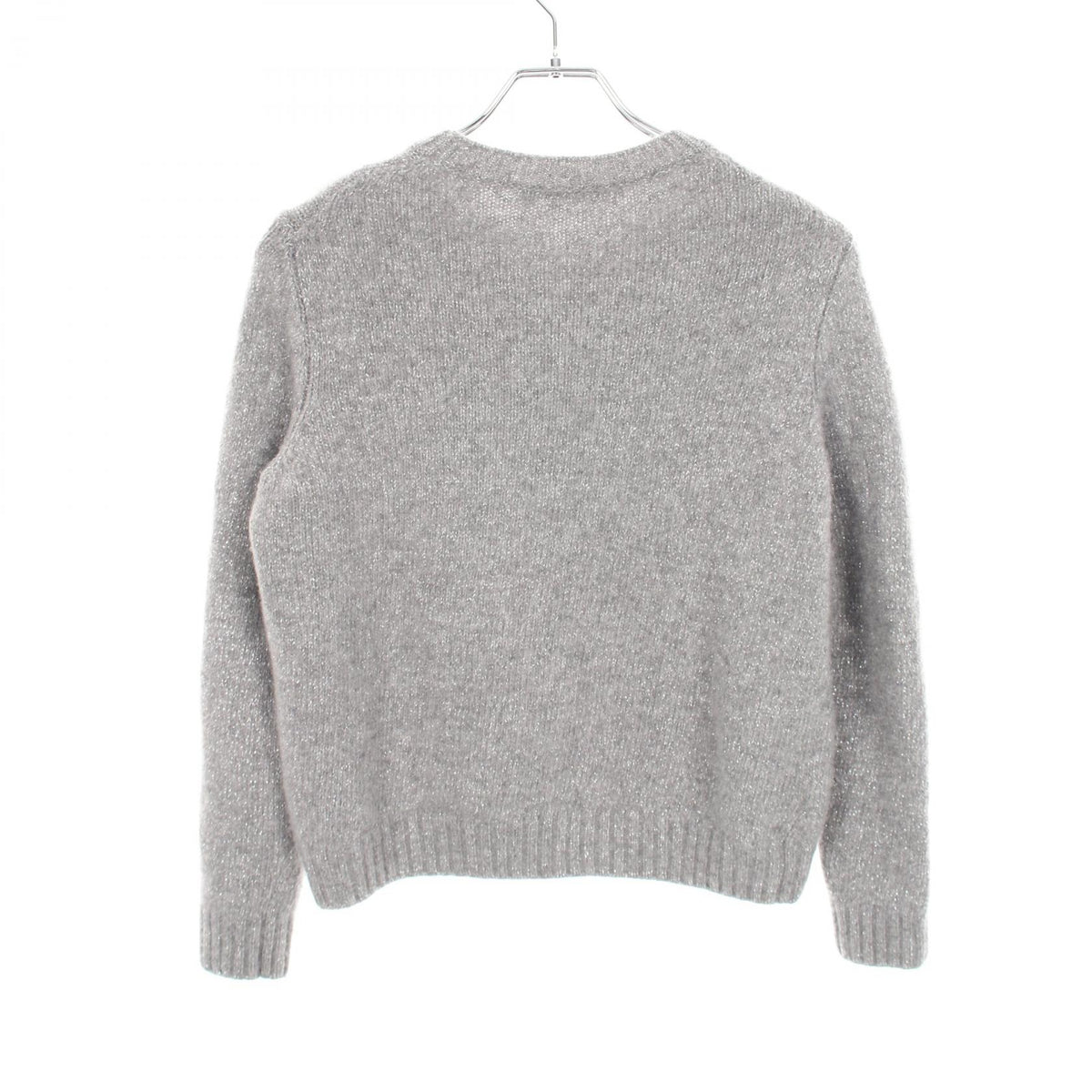 PRADA Logo Crewneck Cashmere Wool Sweater Size 38