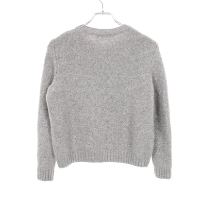 PRADA Logo Crewneck Cashmere Wool Sweater Size 38