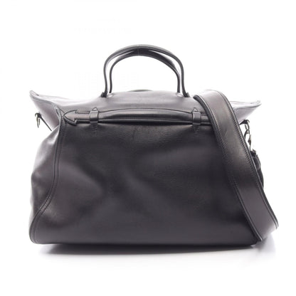 HERMES Oxer 2WAY Evergrain Bag Black