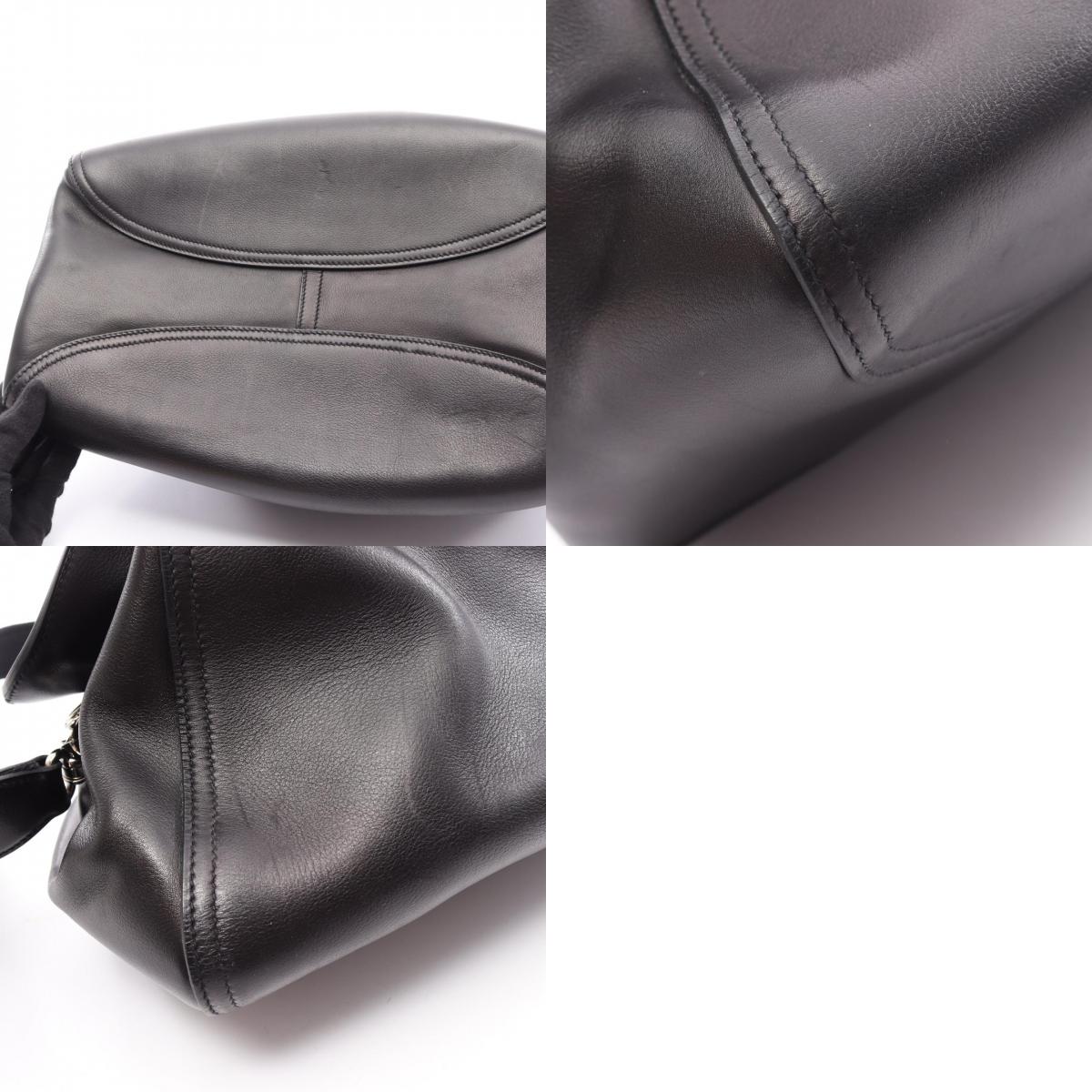 HERMES Oxer 2WAY Evergrain Bag Black