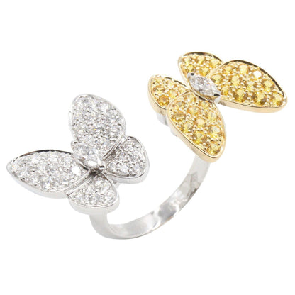 Van Cleef & Arpels Du Papillon Entre K18 Ring Size JP 12.5