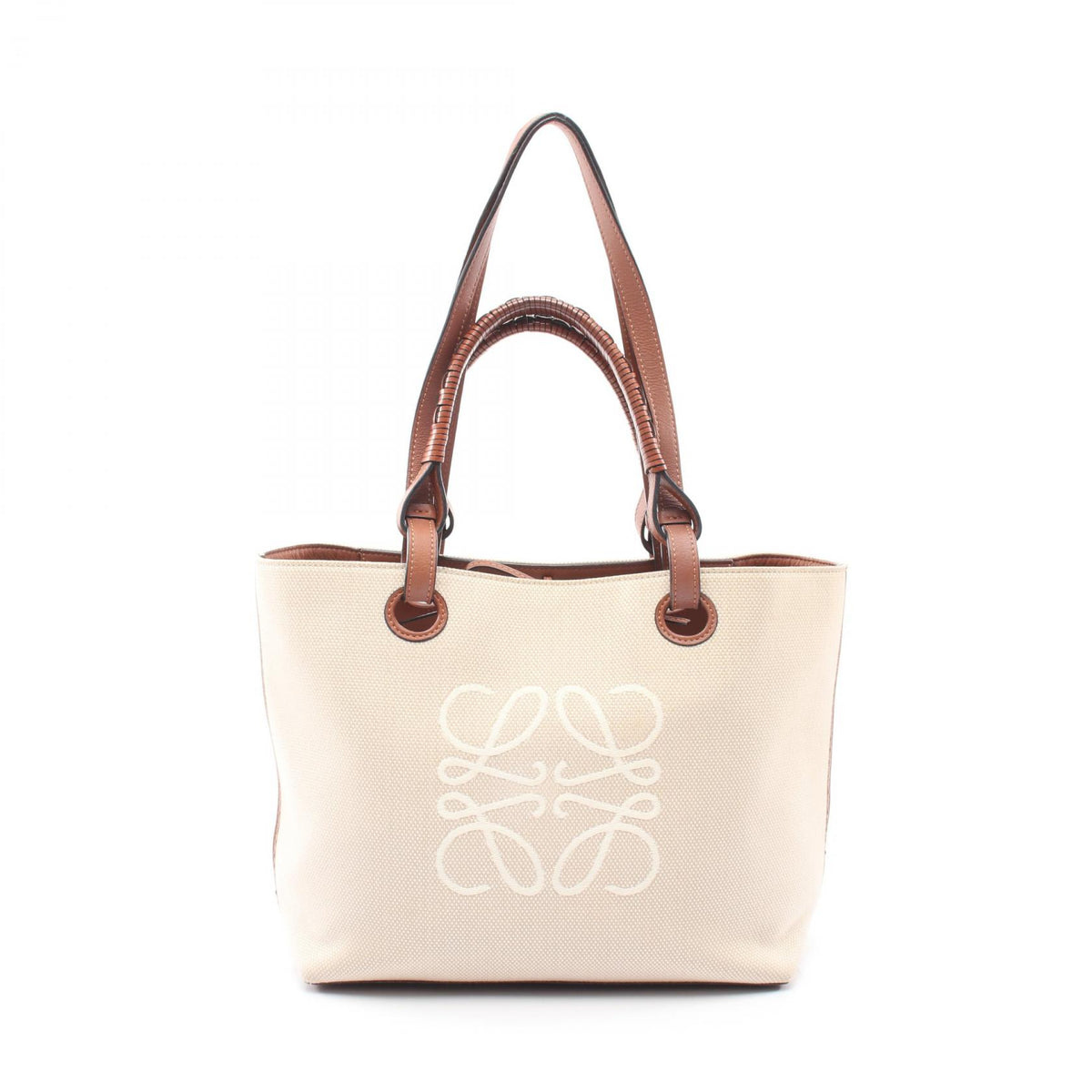 LOEWE Anagram 2-Way Canvas Tote Bag