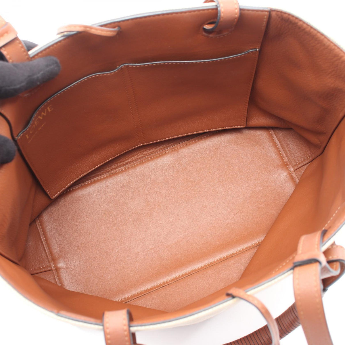 LOEWE Anagram 2-Way Canvas Tote Bag